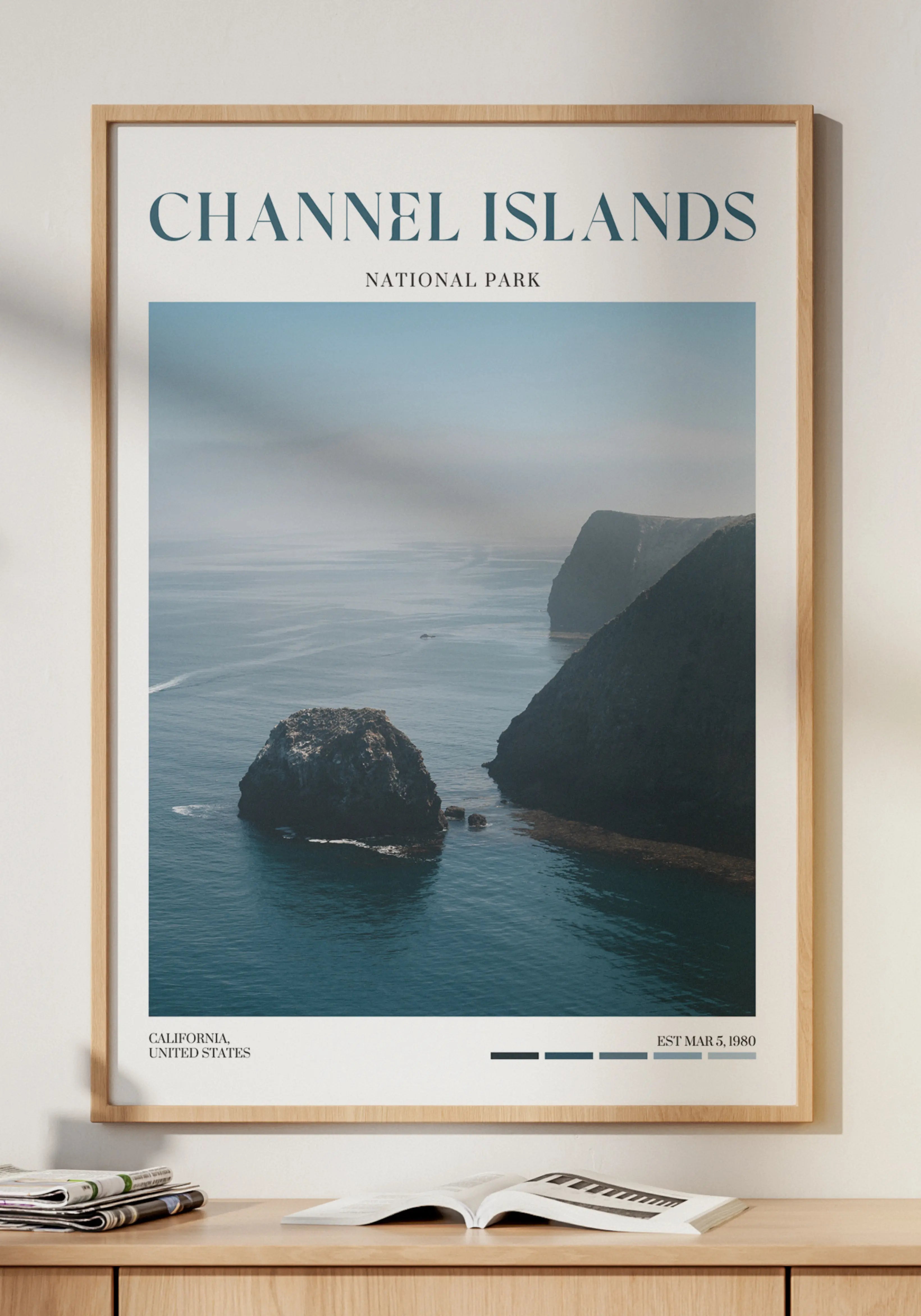Chanel Islands National Park Poster