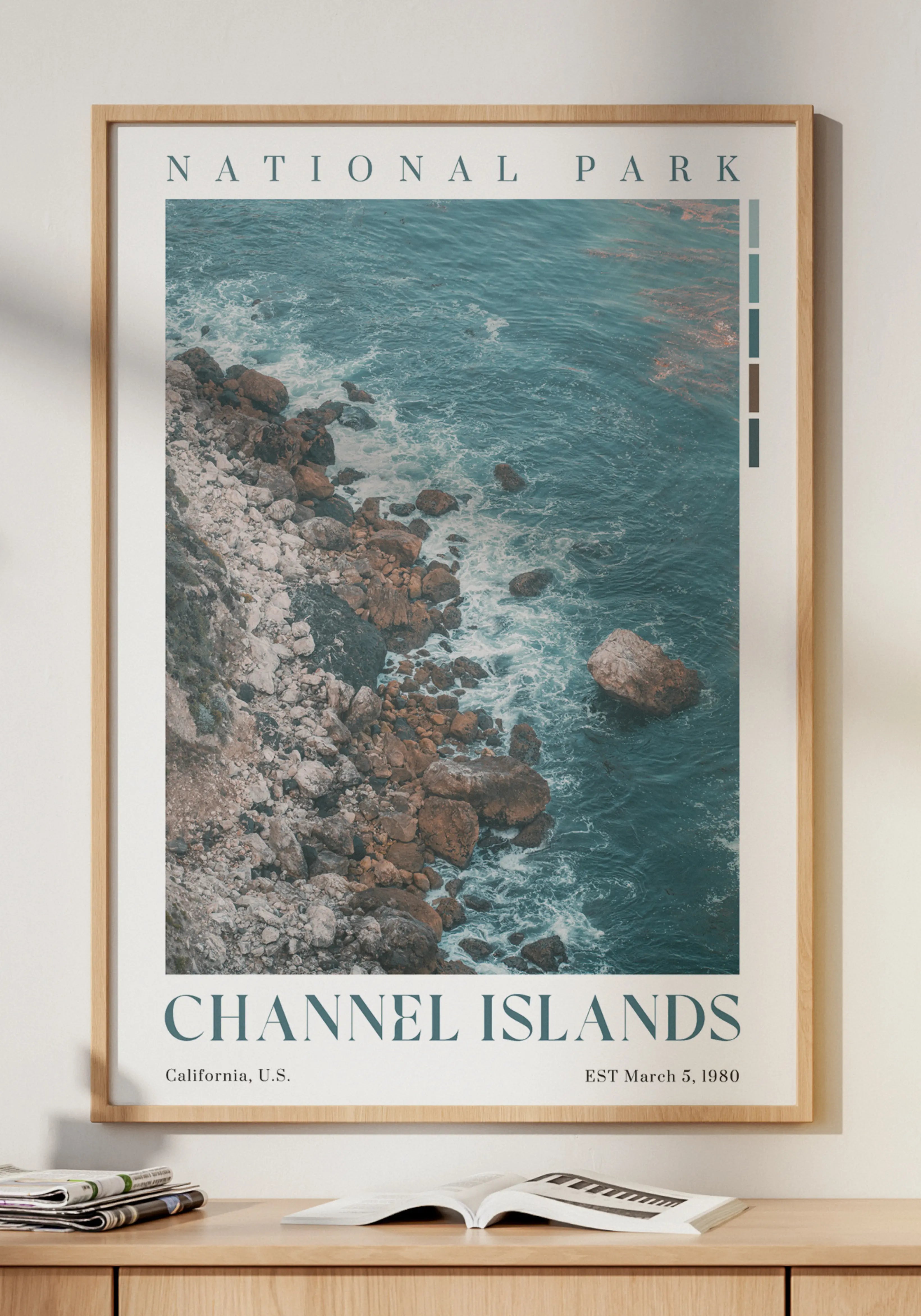 Chanel Islands National Park Poster