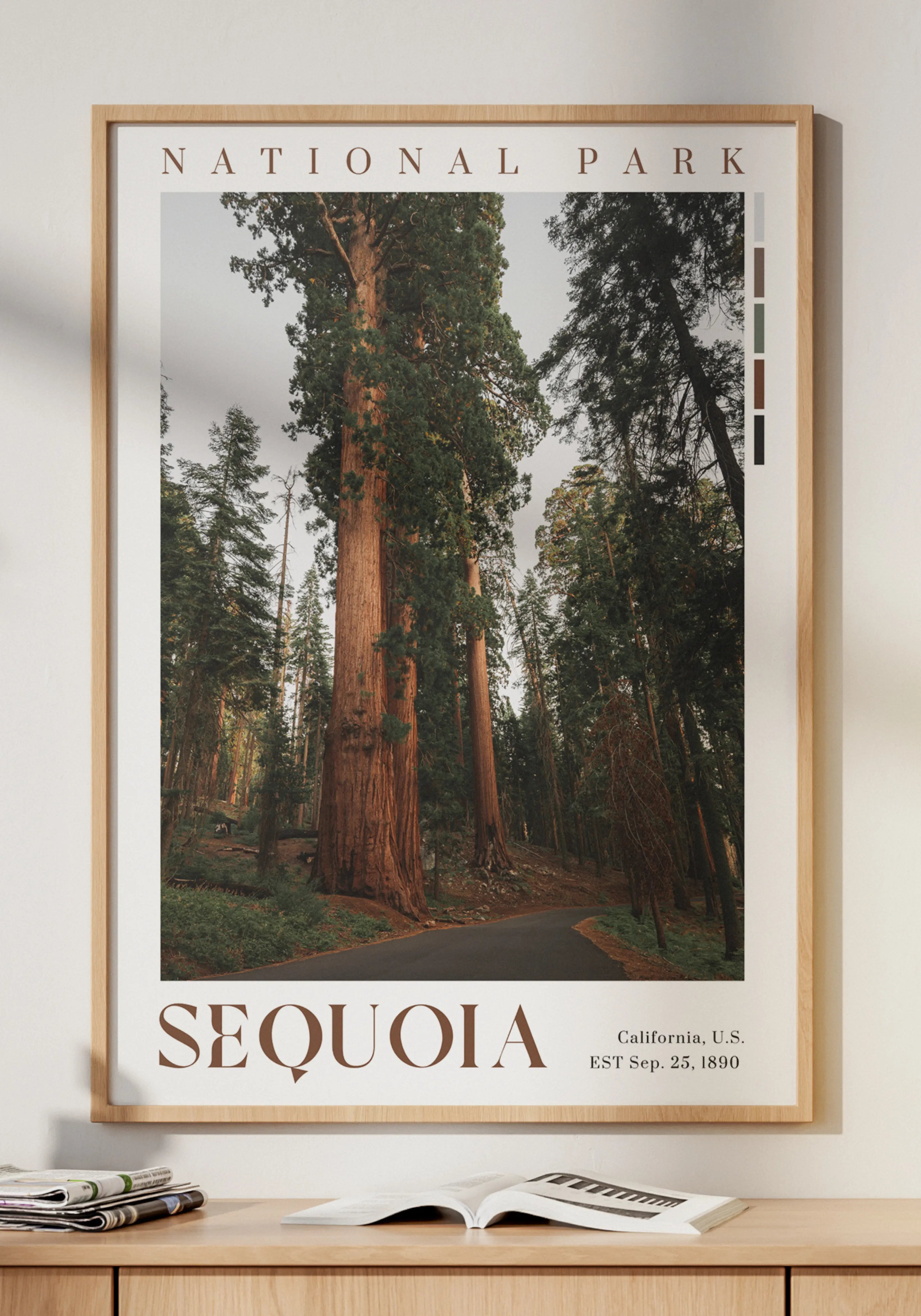 Sequoia National Park Poster