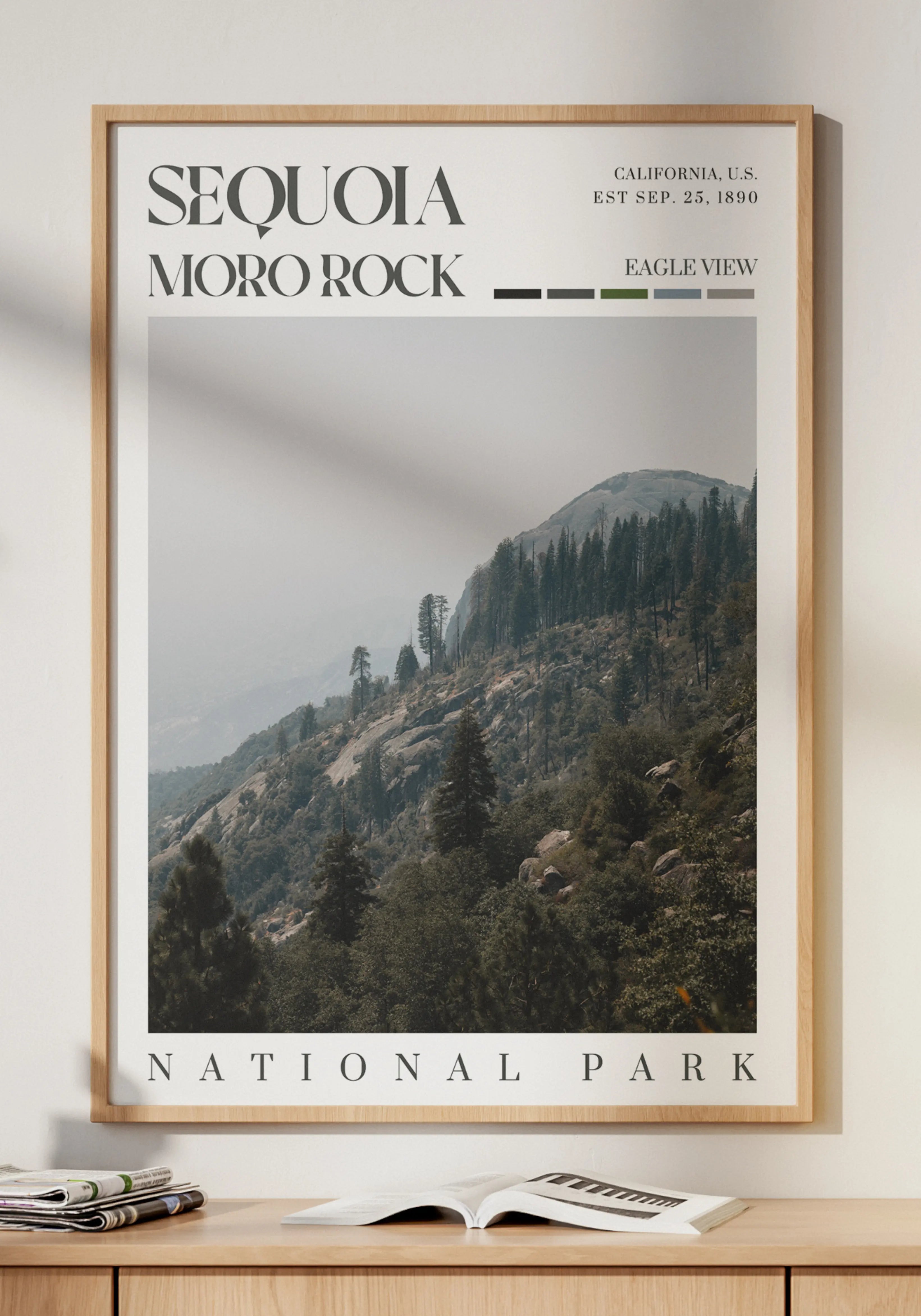 Sequoia National Park Poster