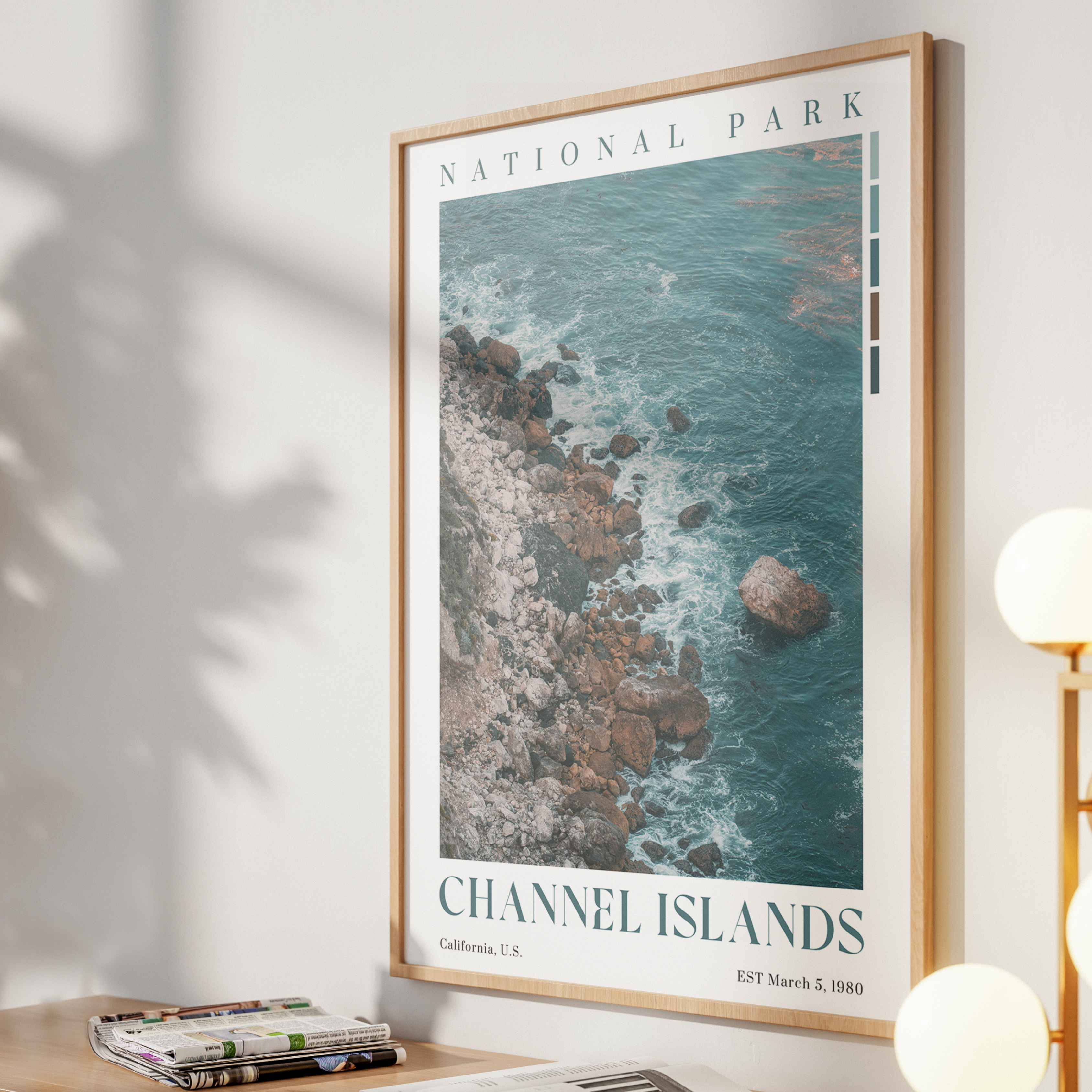 Chanel Islands National Park Poster