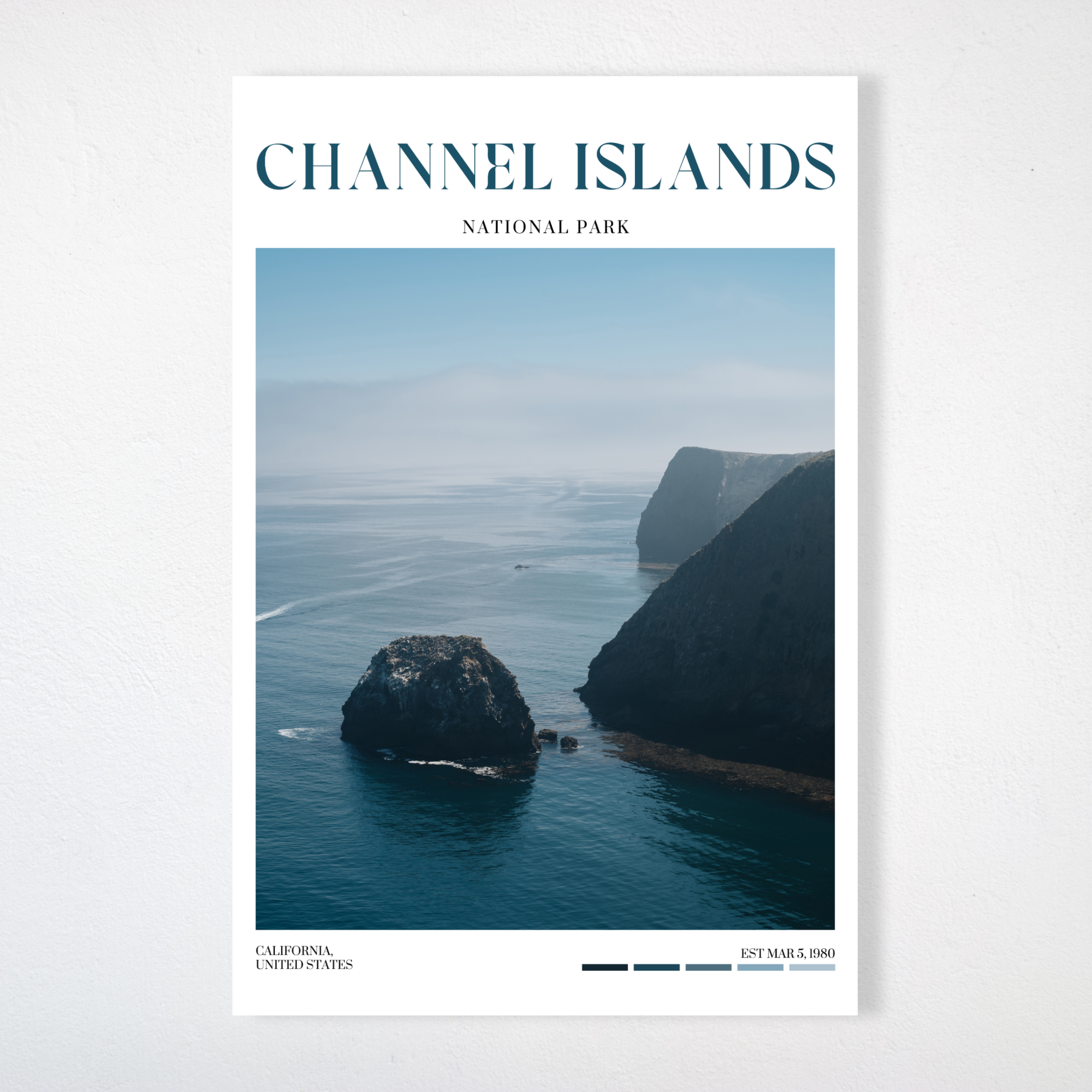 Chanel Islands National Park Poster