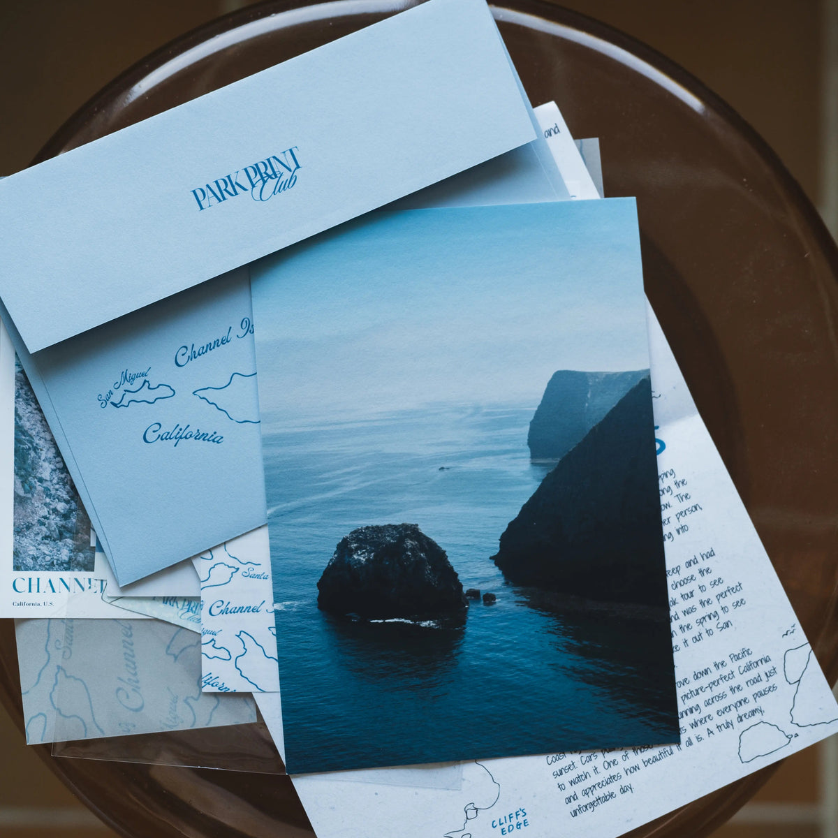 Channel Islands National Park February 2026 Park Print Club letter and photography