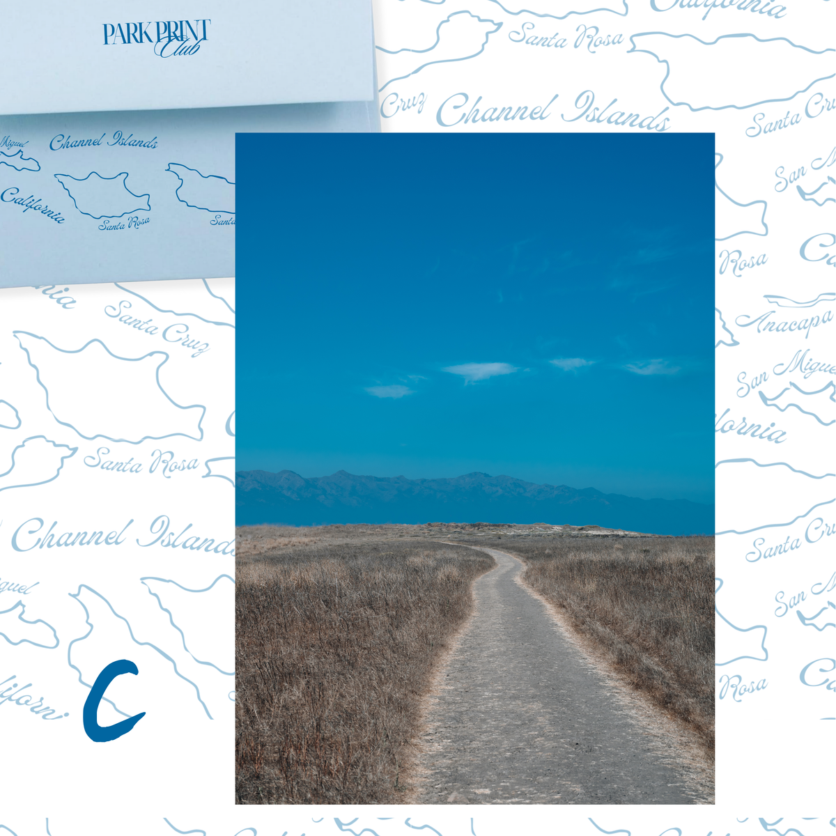 Channel Islands National Park February 2026 Park Print Club letter and photography