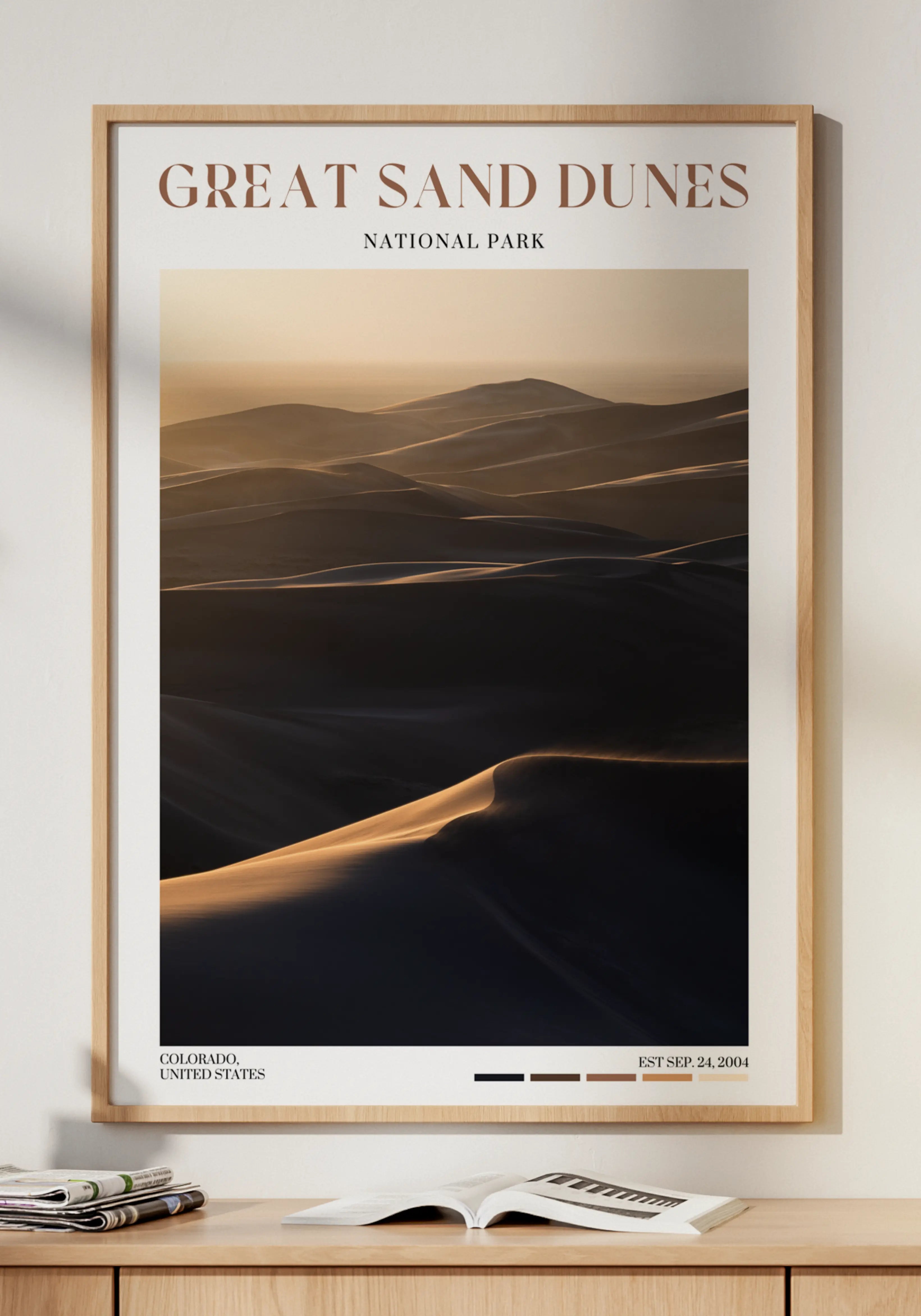 Great Sand Dunes National Park Poster