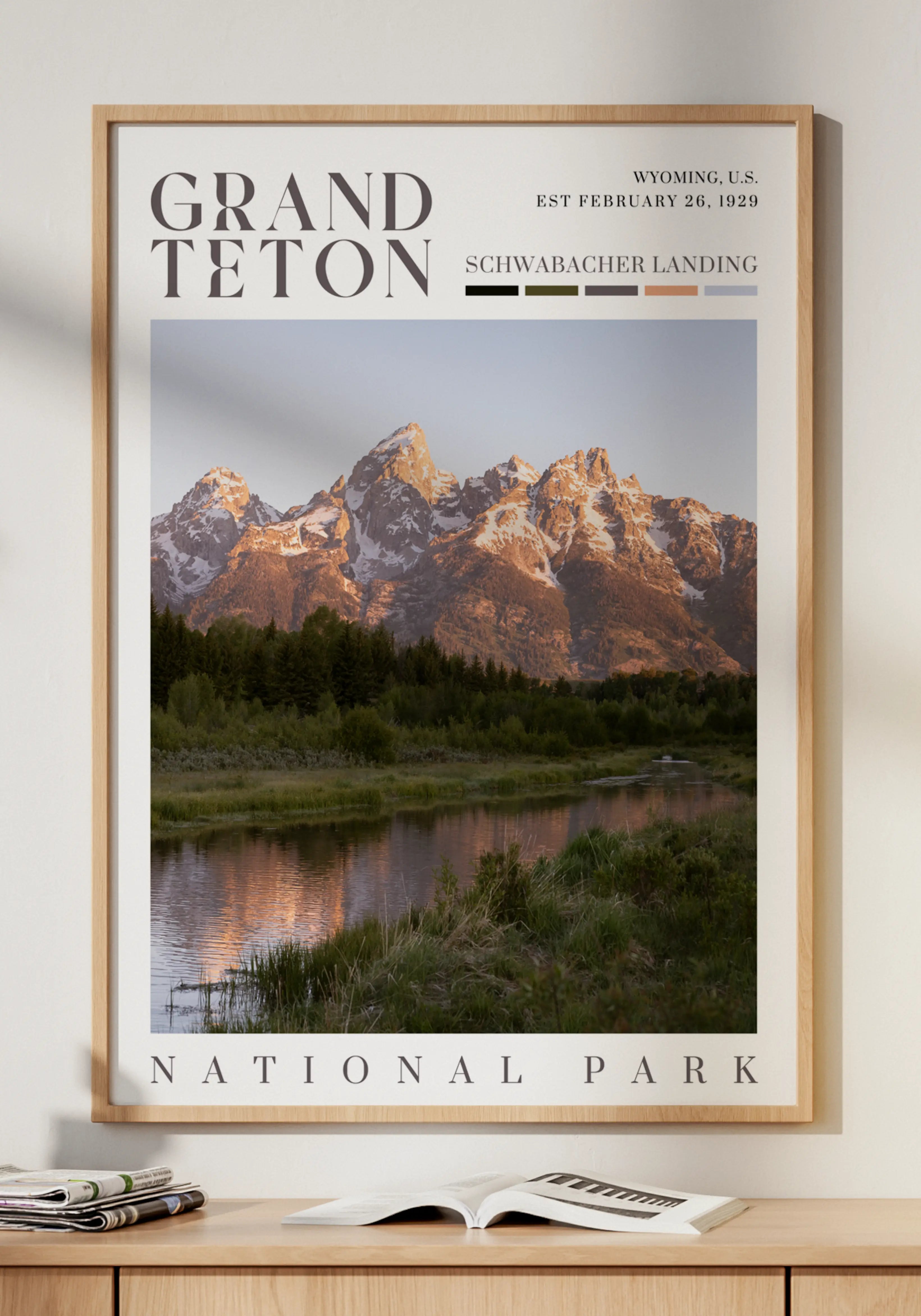 Grand Teton National Park Poster
