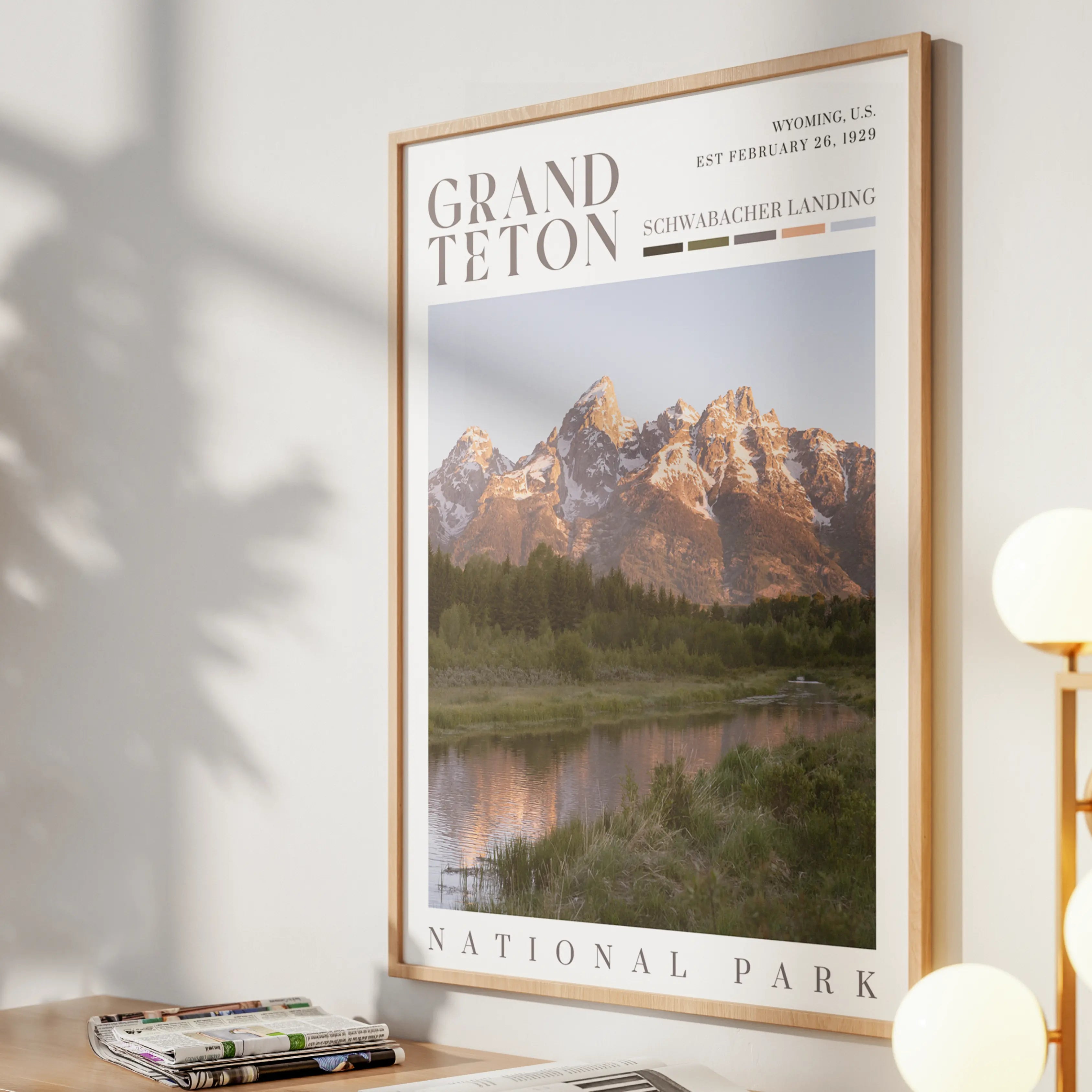 Grand Teton National Park Poster