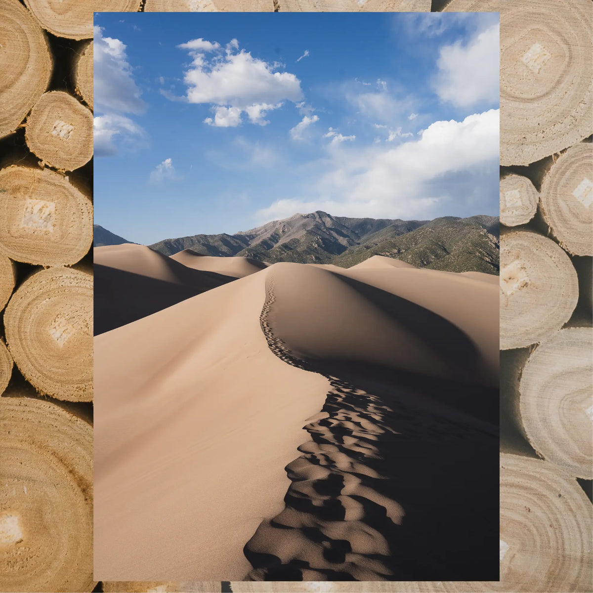 Great Sand Dunes National Park June 2026 Park Print Club letter and photography