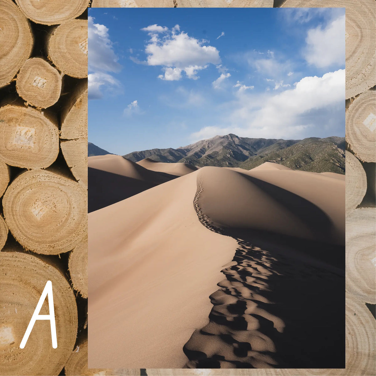 Great Sand Dunes National Park June 2026 Park Print Club letter and photography