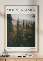 Mount Rainier National Park Poster