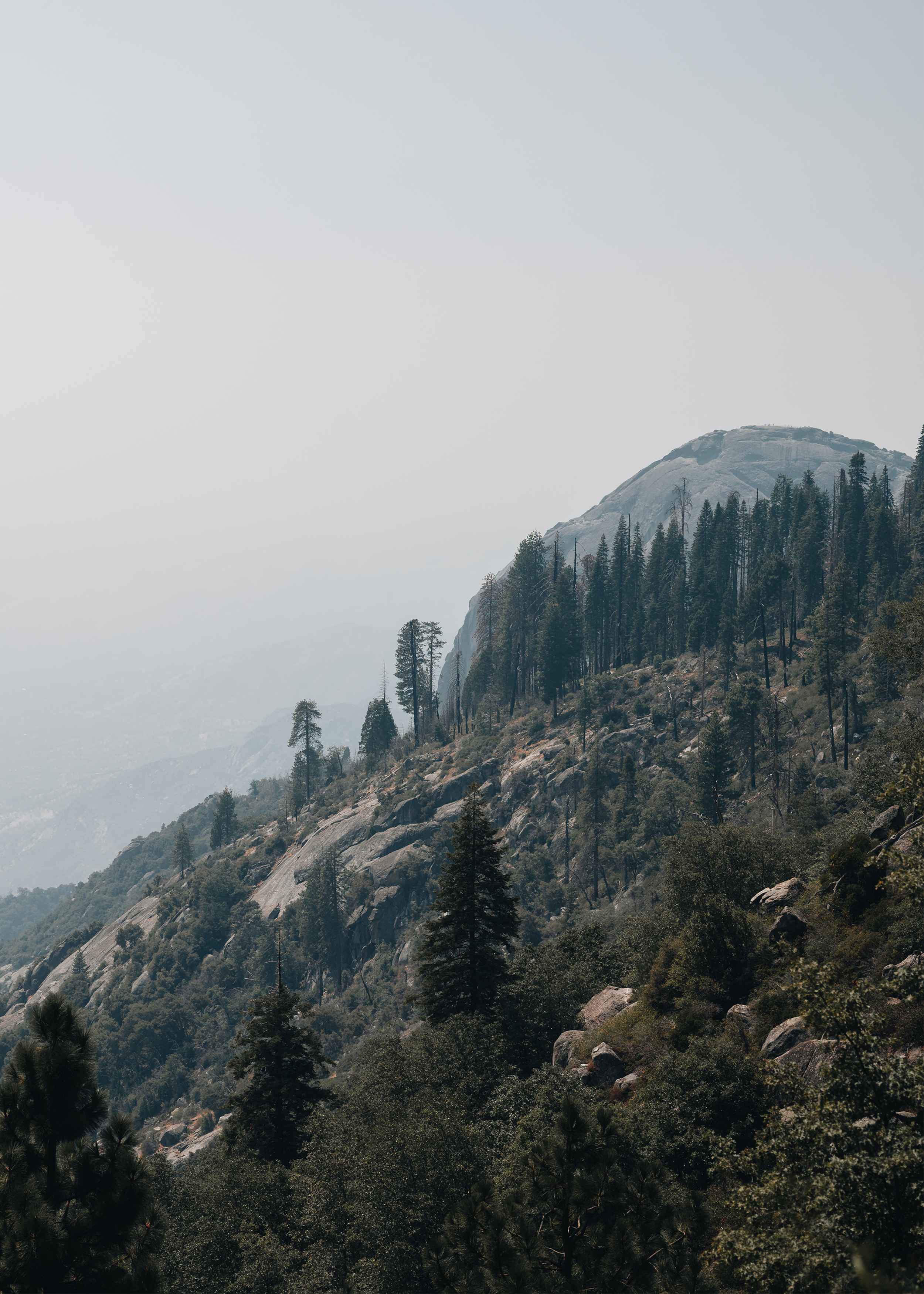 Moro Rock in Sequoia National Park, California photography print