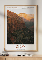 Zion National Park Poster