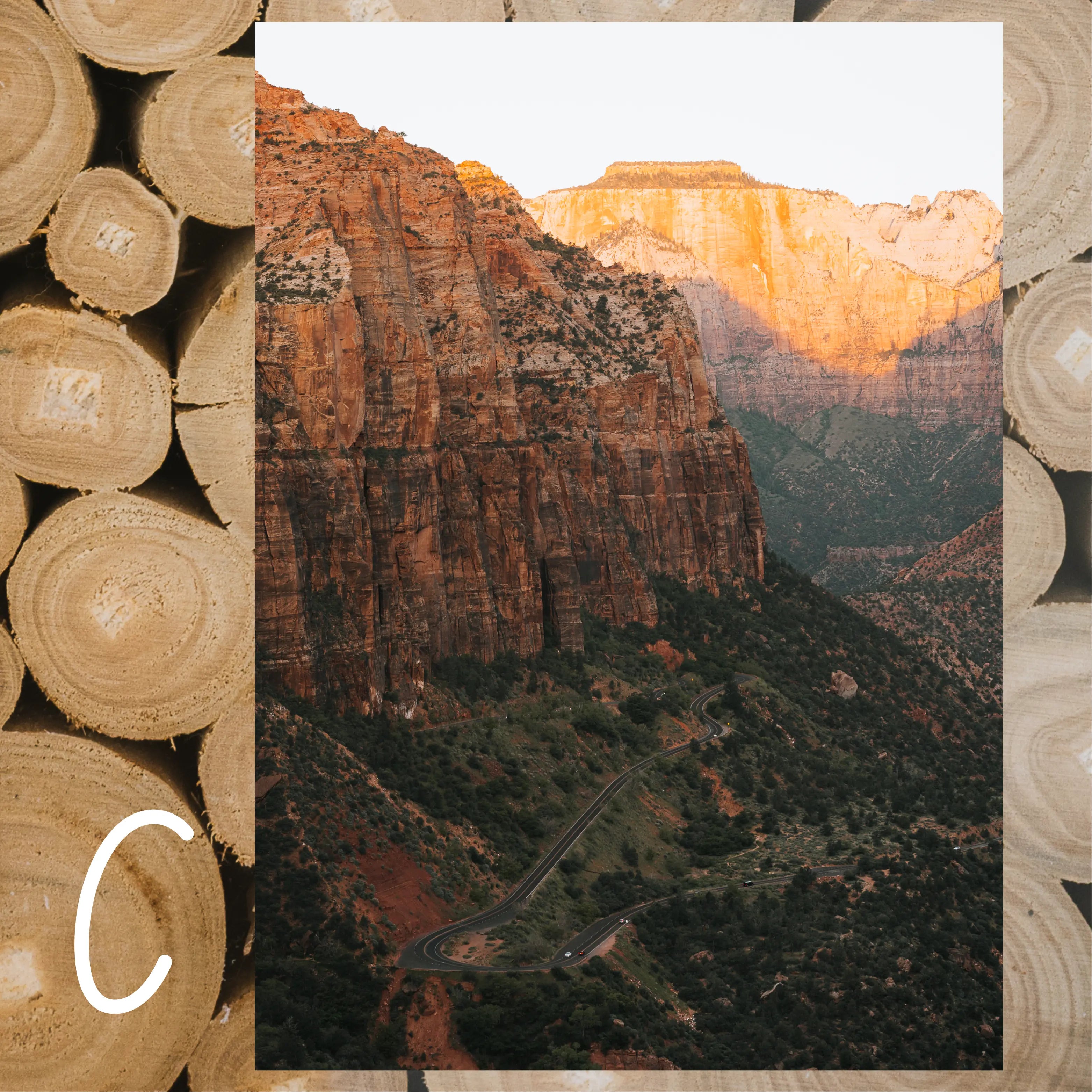Zion National Park May 2026 Park Print Club letter and photography