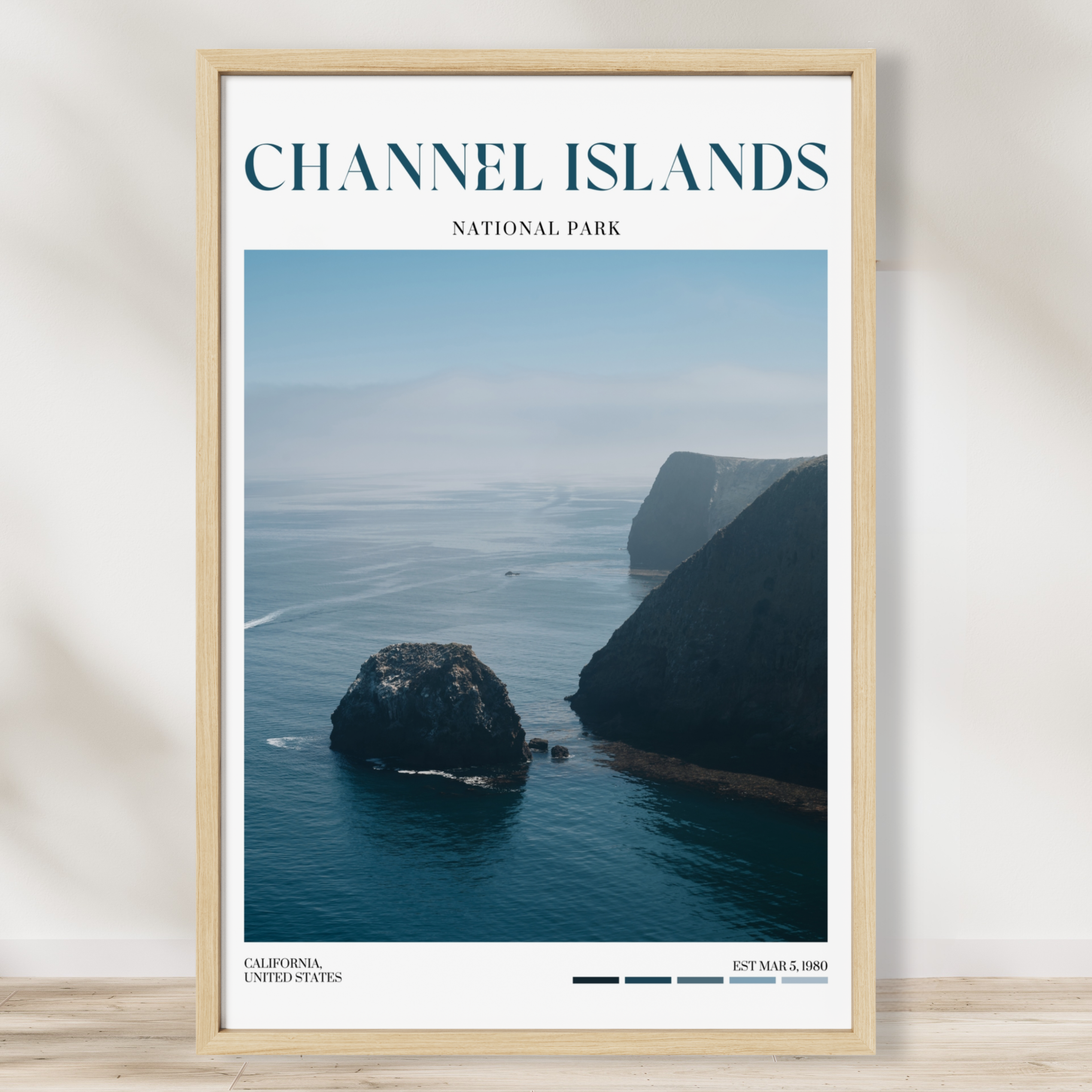 Chanel Islands National Park Poster