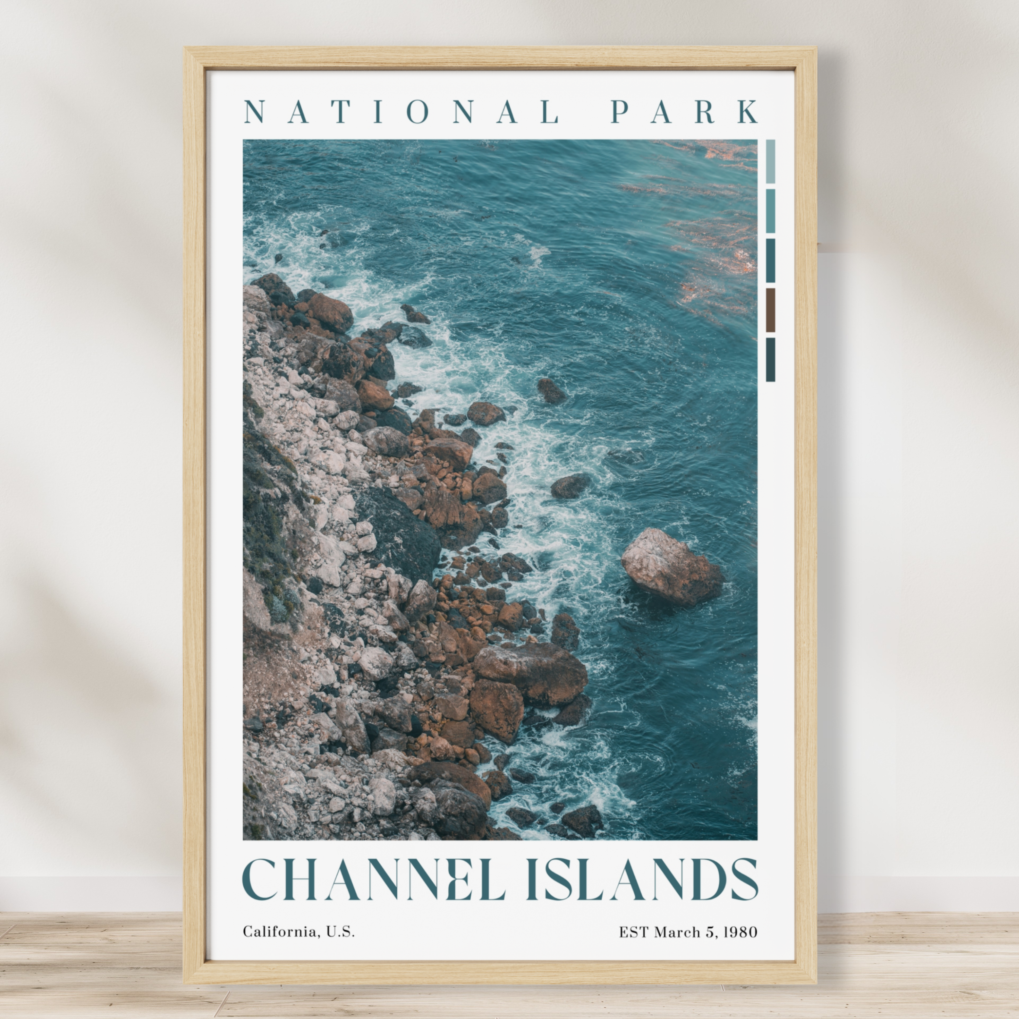 Chanel Islands National Park Poster