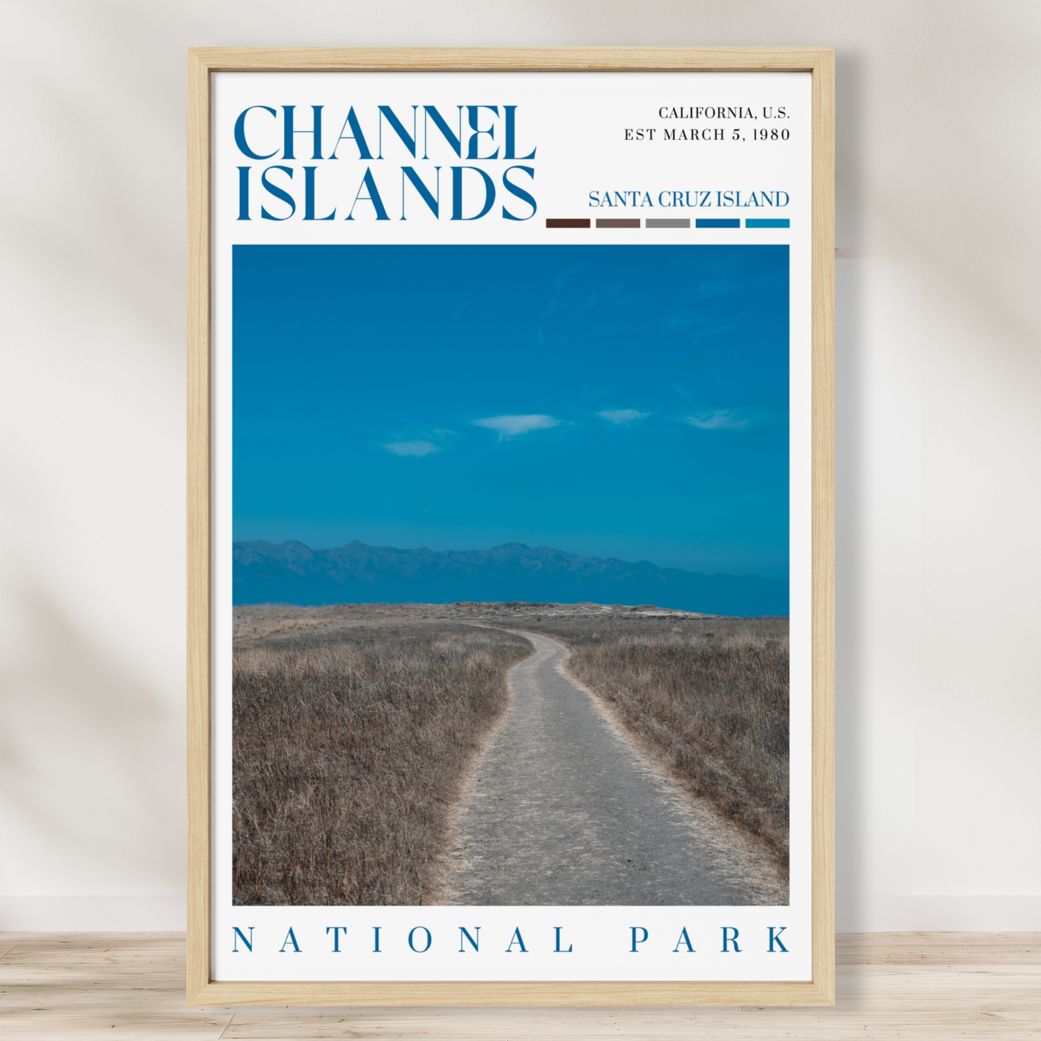 Chanel Islands National Park Poster