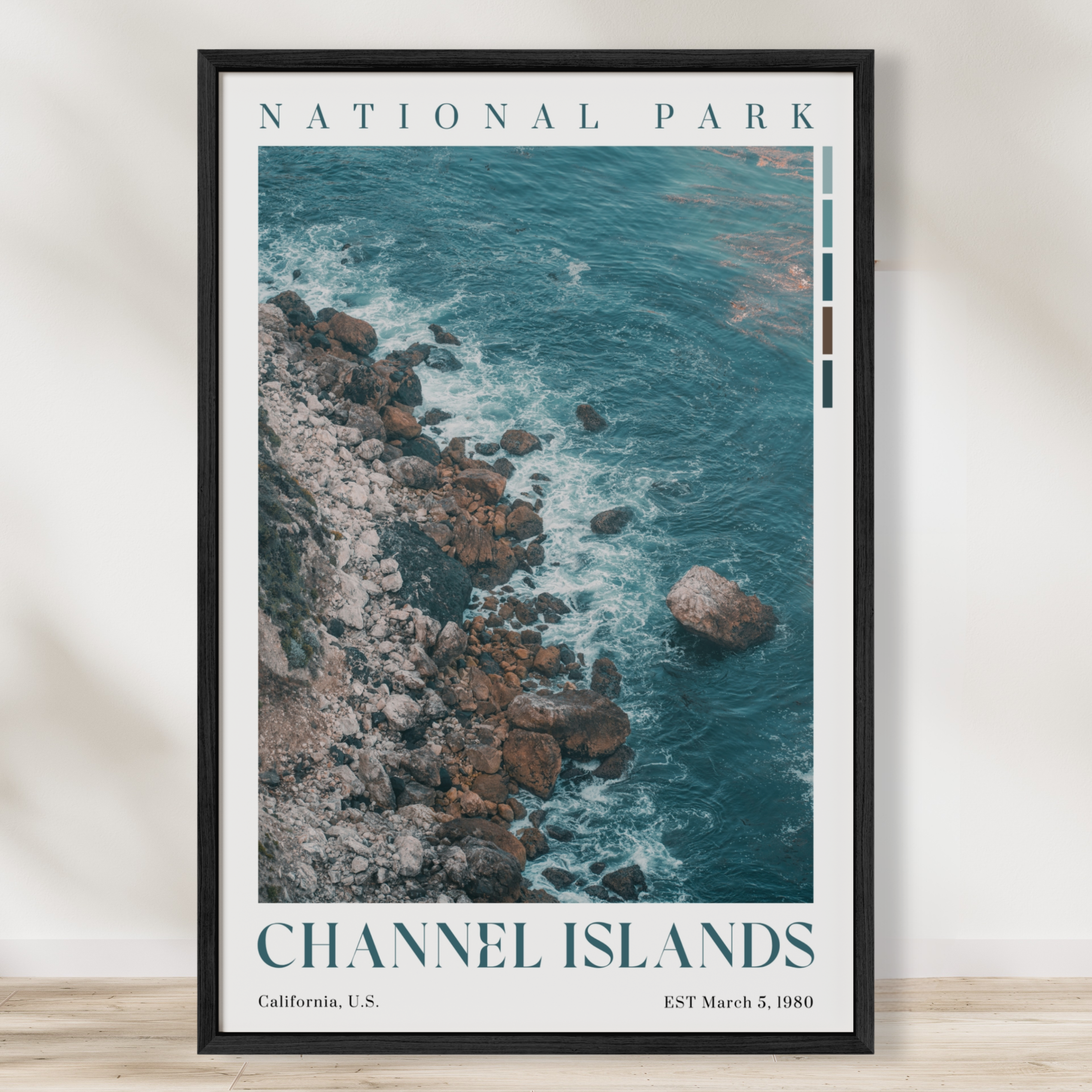 Chanel Islands National Park Poster