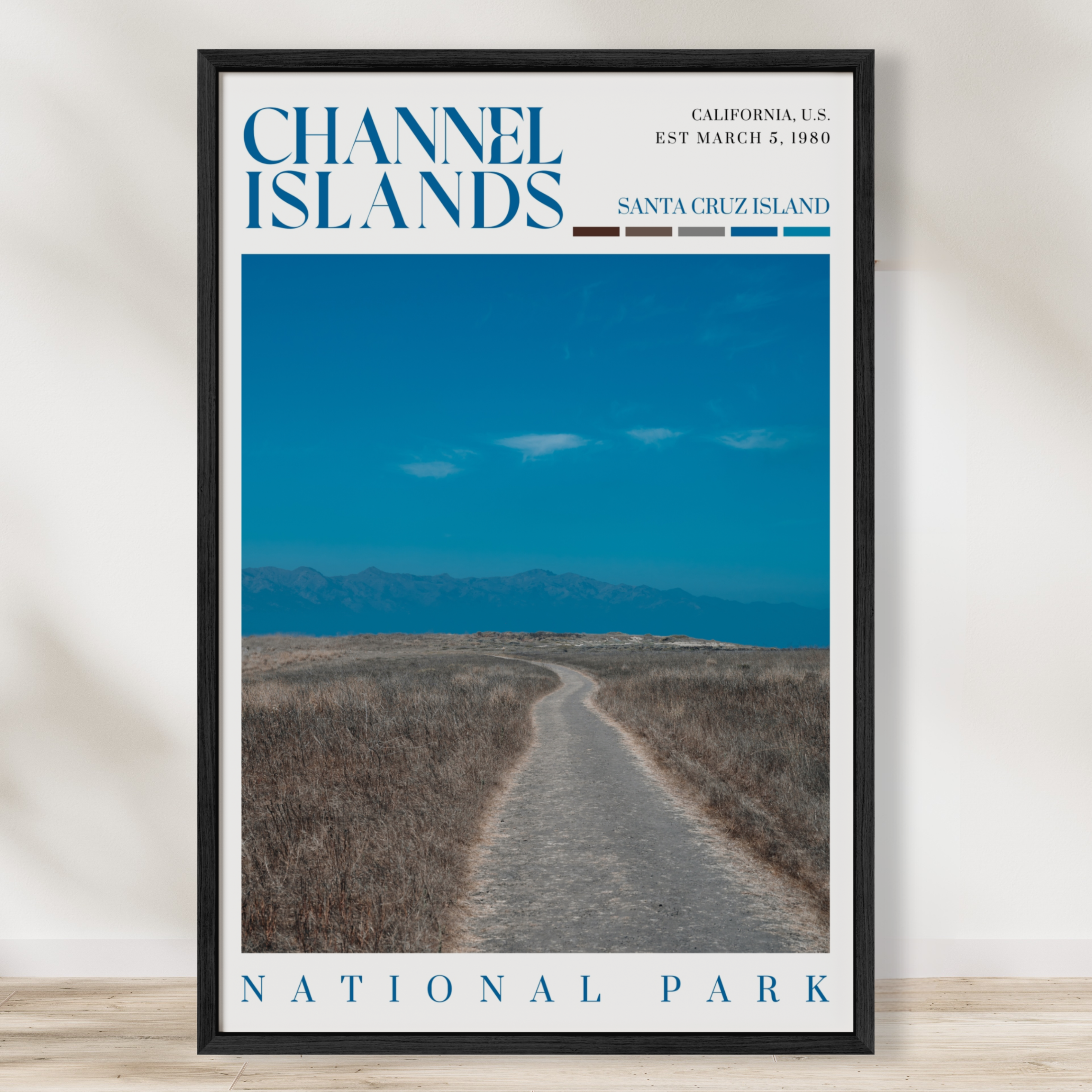 Chanel Islands National Park Poster