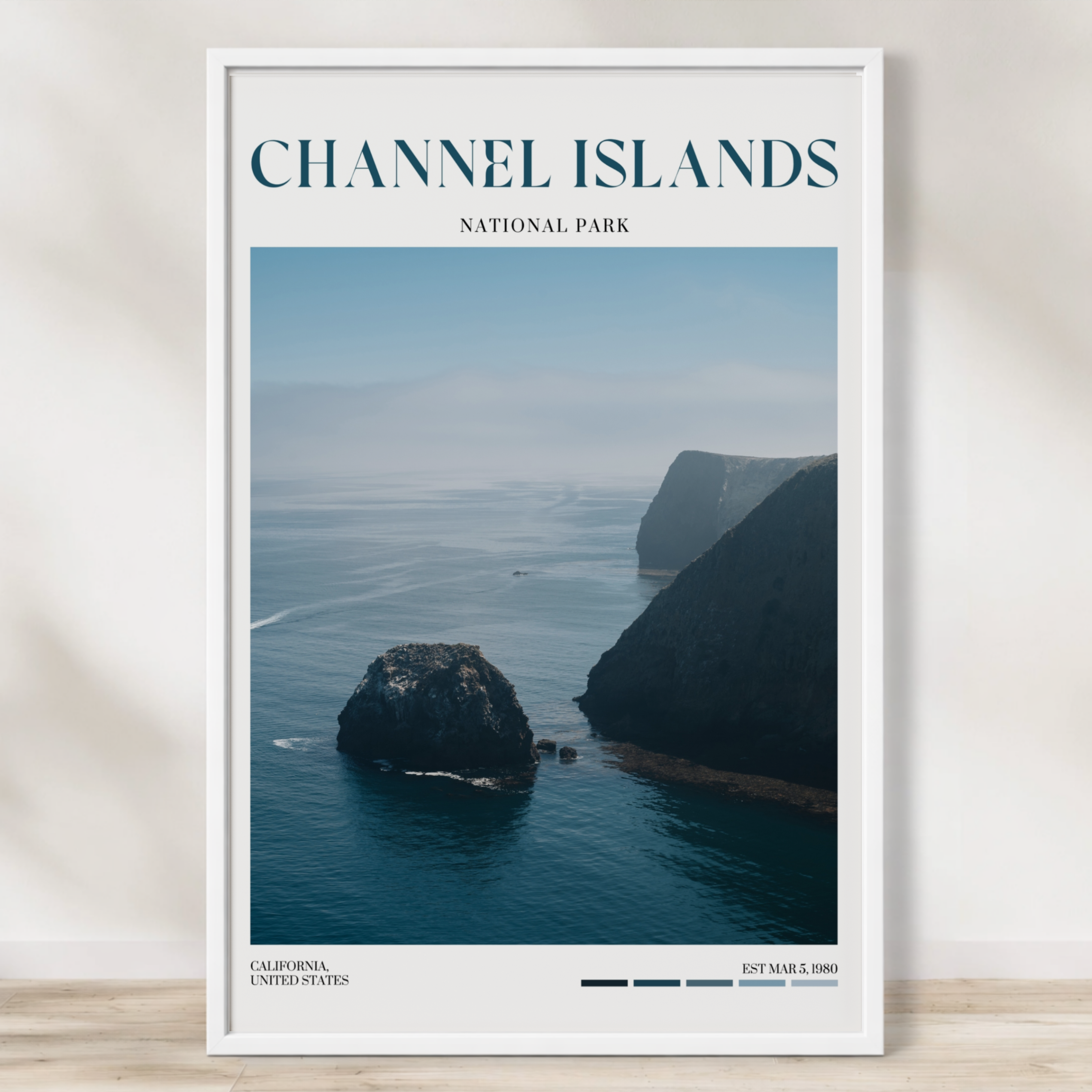 Chanel Islands National Park Poster