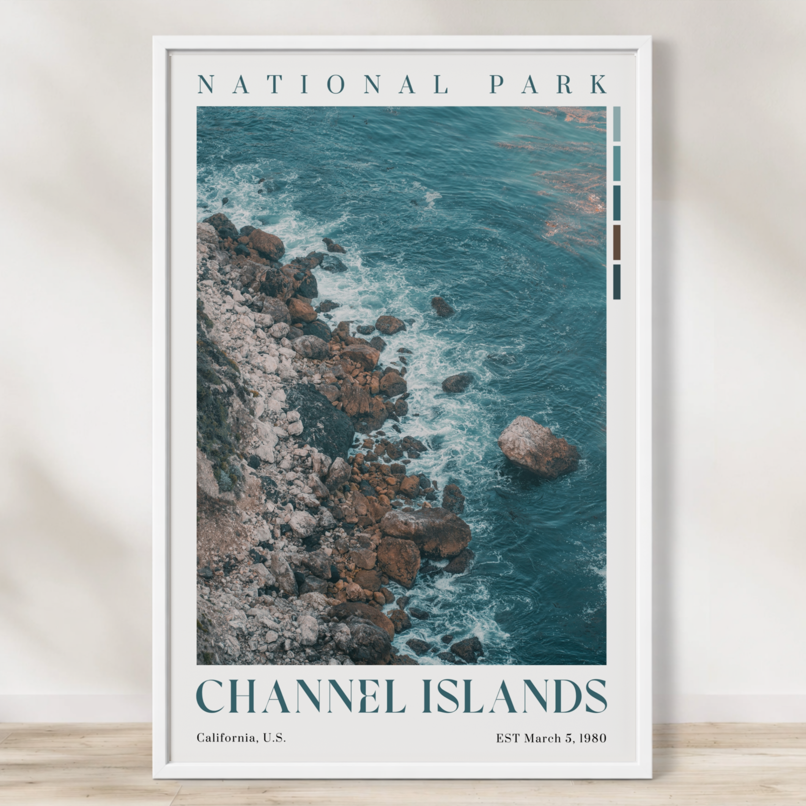 Chanel Islands National Park Poster