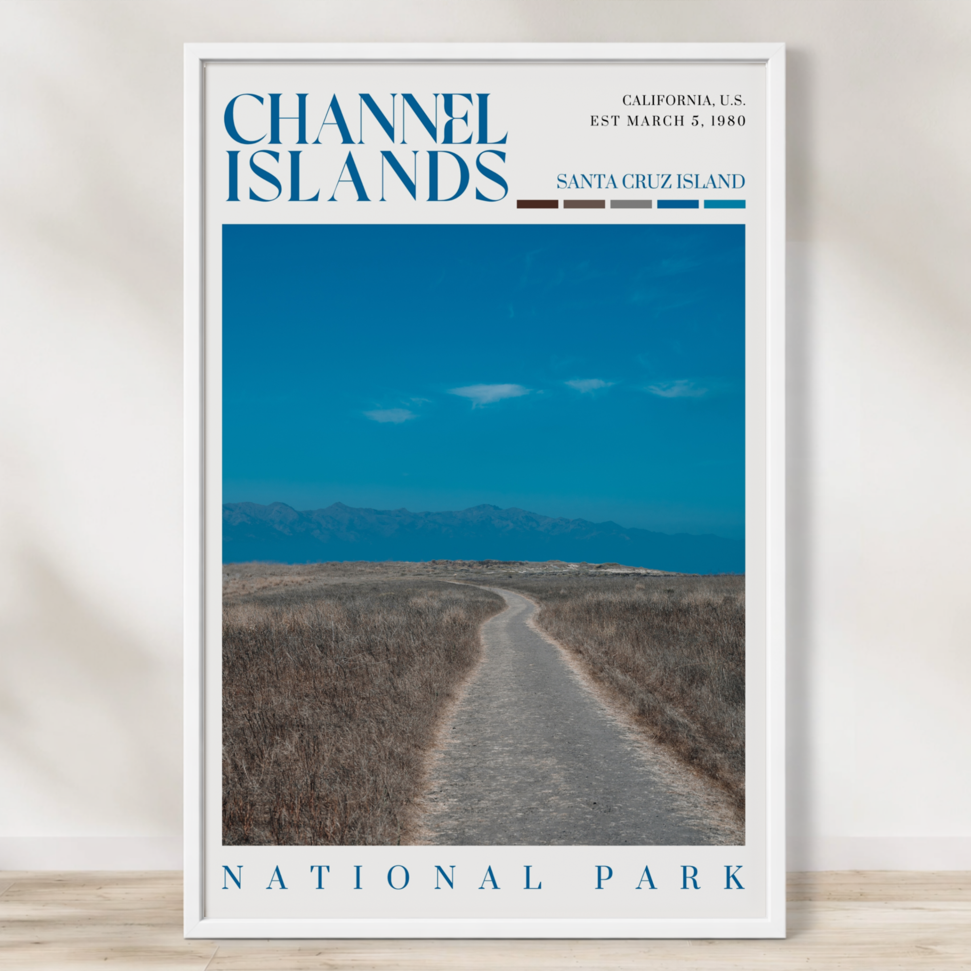 Chanel Islands National Park Poster